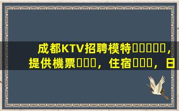 成都KTV招聘模特，提供機票，住宿，日結